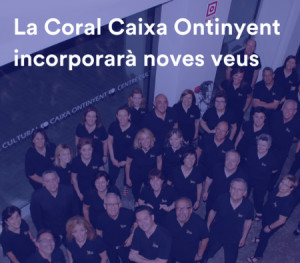 La Coral Polifónica Caixa Ontinyent abre el plazo para incorporar nuevas voces