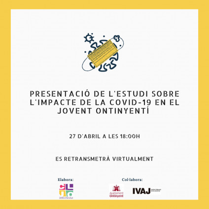 El CLJO presenta la data per a publicar l&#039;estudi de l&#039;impacte de la COVID19 en el jovent ontinyentí