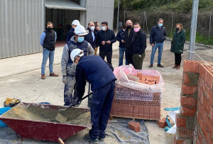 Ontinyent impulsa una formació dual retribuida per fomentar l’ocupació jove a la construcció