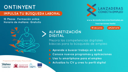 Últims dies per a apuntar-se a “Alfabetització Digital”, nou programa online d&#039;orientació laboral