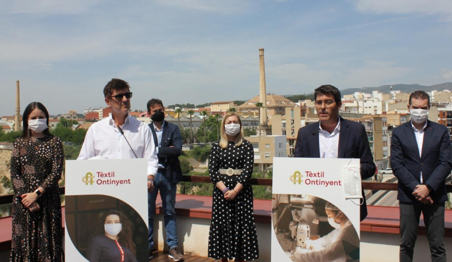 Naix el nou Clúster Sanitari del Tèxtil i Afins amb epicentre a Ontinyent per a respondre a la demanda de productes contra el Covid-19