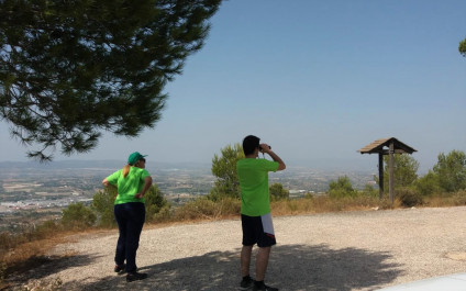 Els voluntaris d’Ontinyent Contra el Foc realitzen més de 7.000 quilòmetres al primer mes i mig de vigilància