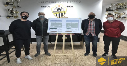 L&#039;Ontinyent 1931 exposa la seua proposta sobre el futbol local al CF Clariano