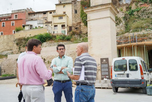 La modificació del projecte de restauració de la muralla d’Ontinyent permetrà emular el “passeig de guarda” medieval