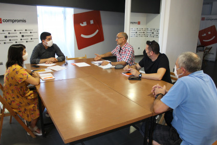 Compromís per Ontinyent es reuneix amb sindicats de Policia Local per conéixer el conflicte amb el govern municipal