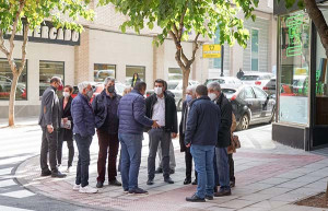 Ontinyent finalitza les obres que augmenten l’espai per a vianants al carrer Salvador Tormo